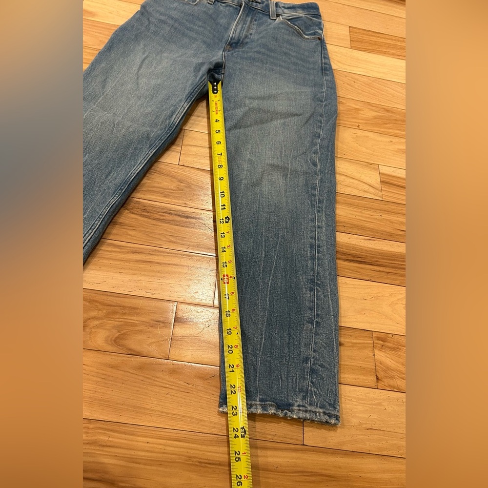 Abercrombie & Fitch The Mom High Rise Curve Love Jeans - women’s size 24 / 00S - Picture 6 of 9